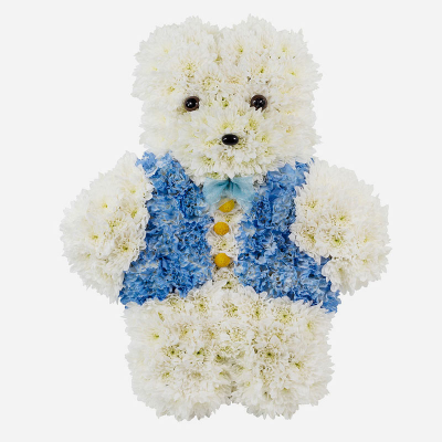 Teddy Bear SYM-356 - Teddy Bear Blue. (Also available in Pink.)